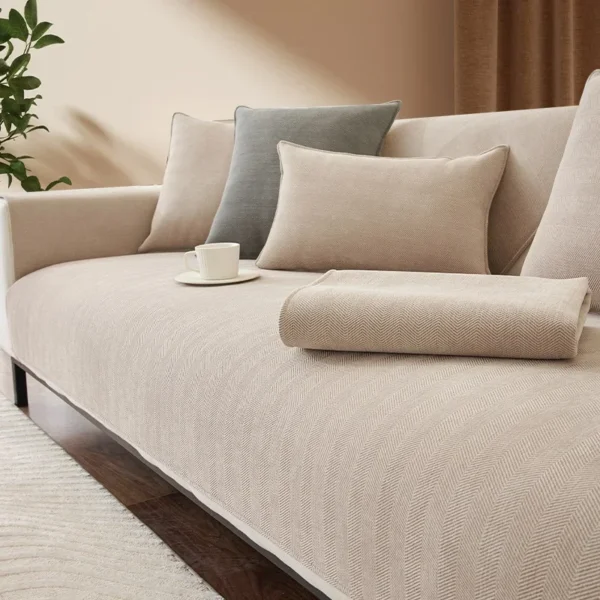 Four Seasons Universal Chenille Sofa Cover - Image 6